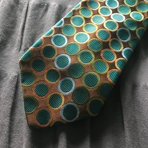 Men’s Silk Tie w/ Circles or polka dots